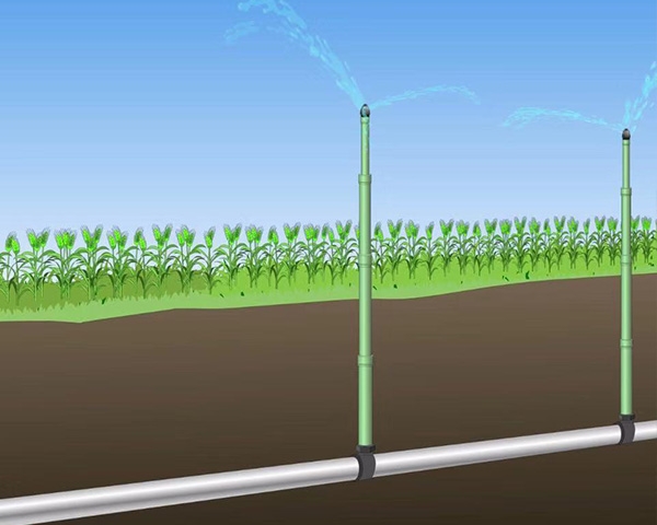 屯昌县地埋式多节自动伸缩喷灌集成设备